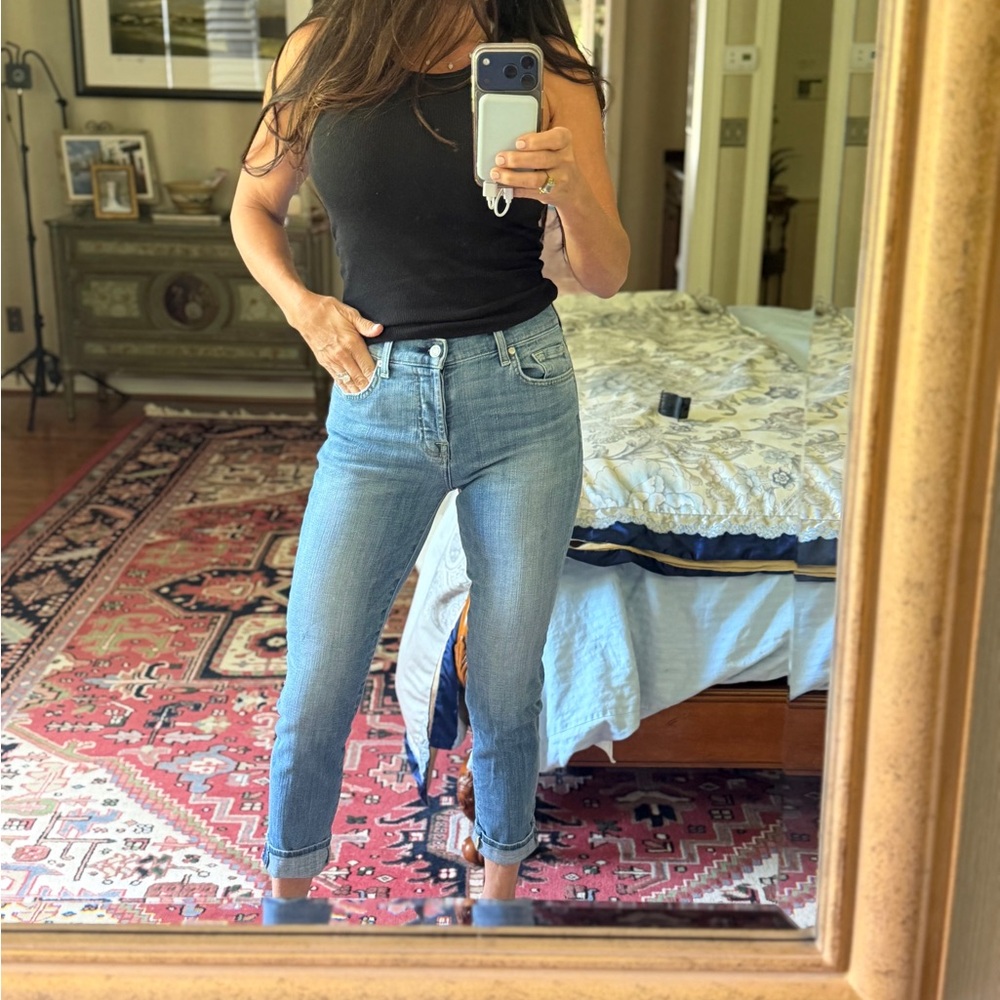 7 Jeans The Josefina button up jean. worn once